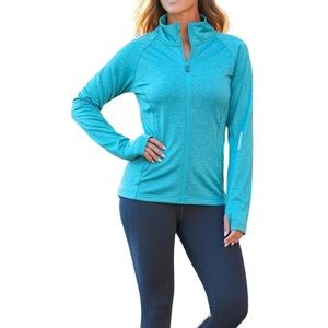 MONDETTA Soft Shell Green Warm-Up Jacket